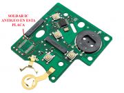 Producto genérico - Placa base sin IC (circuito integrado) para tarjeta / telemando con Keyless 434 Mhz de Renault Megane 3 / Fluence